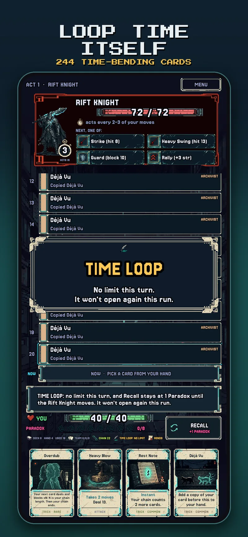 Time Loop: no limit this turn